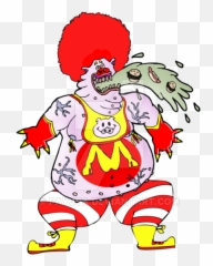 Download Jpg Transparent Mcdonald S Fat Guy Nd Version By - Ronald Drawing png