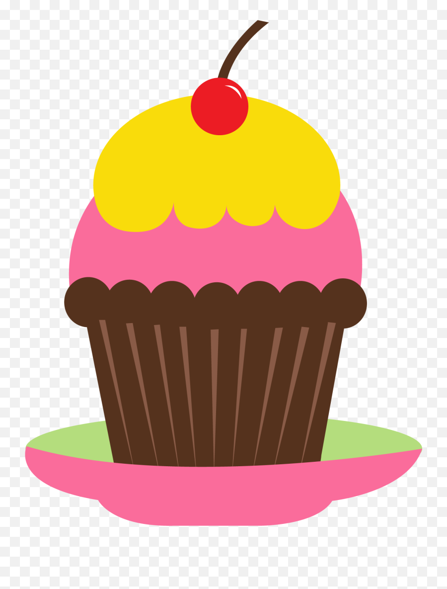 Happy Birthday Cupcake Clip Art - Cupcake Png,Birthday Cupcake Png