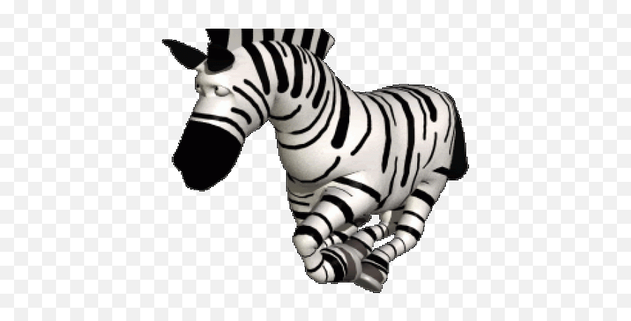 Cartoon Clipart Zebra - Animated Zebras Gif Png Download Animated Gif Dancing Zebra Gif Transparent,Zebra Png