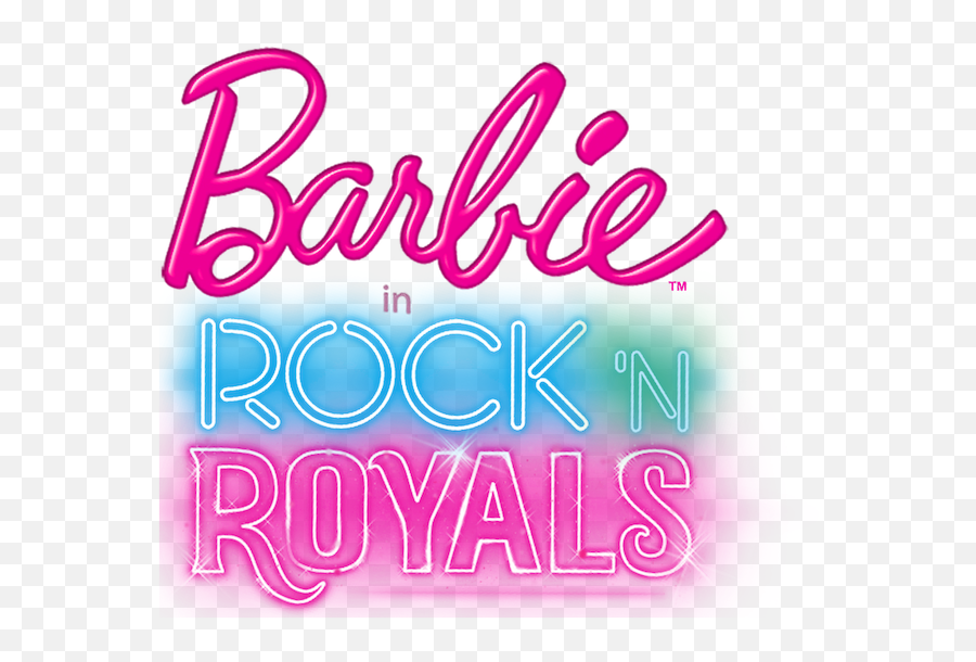 Barbie In Rock U0027n Royals Netflix - Barbie Png,Barbie Logo Png