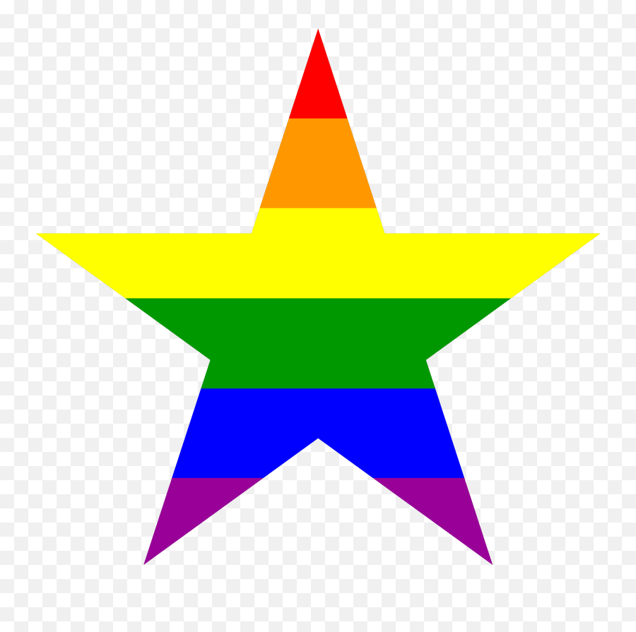 Rainbow Stars Clipart - Rainbow Star Clip Art 2284x2171 Rainbow Star No Background Png,Stars Clipart Png
