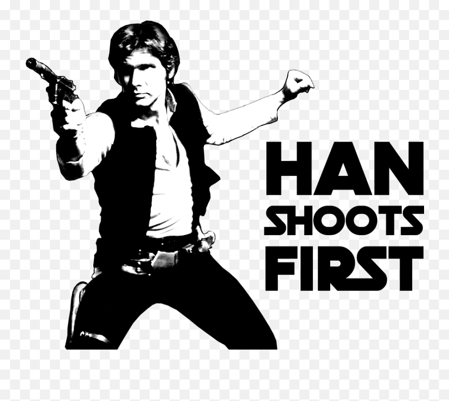 Star Wars Valentines Han Solo - Harrison Ford Han Solo Png,Han Solo Png