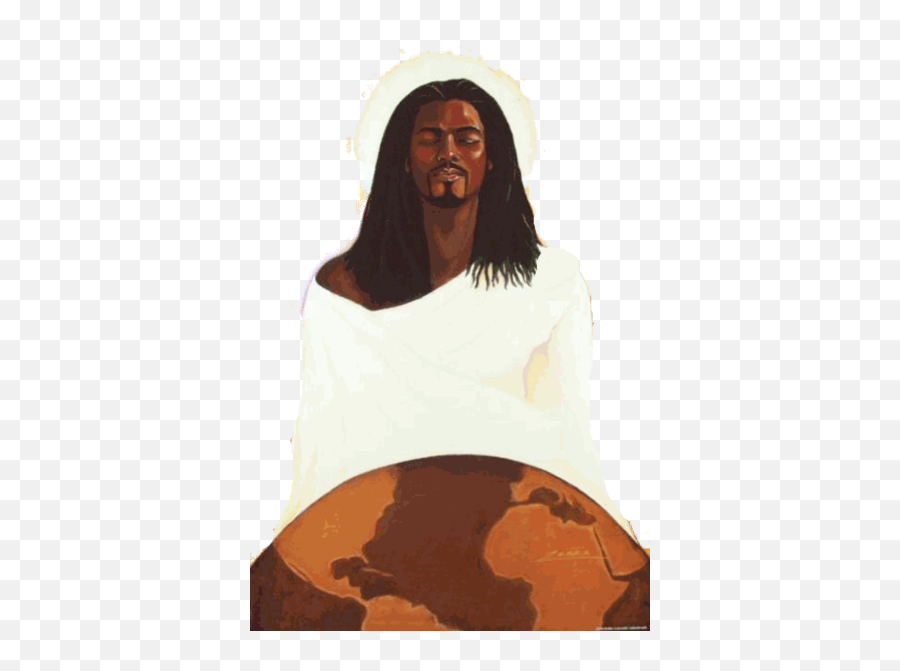 Black Jesus - Transparent Black Jesus Png,Jesus Png