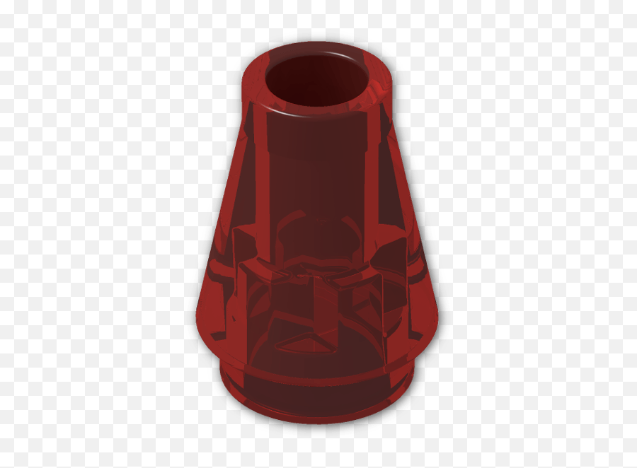 Brick Building Sets Original Lego Parts Cone 1 X With Top Groove 4589b Transparent Red - Vase Png,Red X Transparent