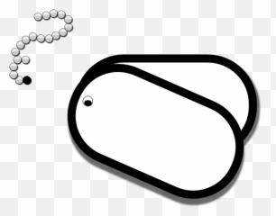 Dog Tags Clip Art - Dog Tag Clip Art Png,Dog Tag Png
