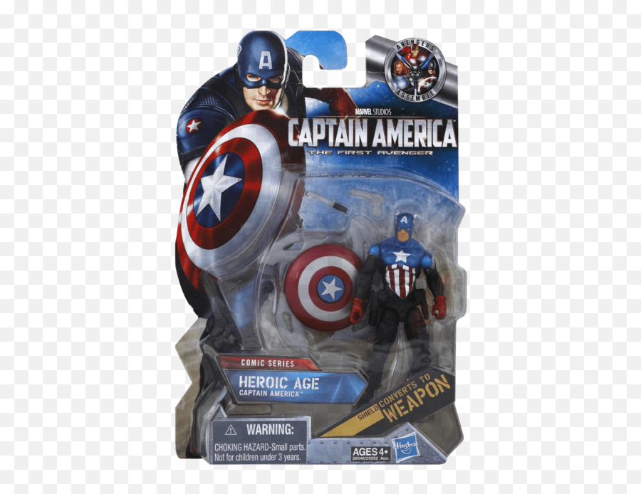 Marvel Captain America The First Avenger Hasbro 2011 Comic Series 05 Heroic Age - Captain America And Us Agent Png,Captain America Comic Png