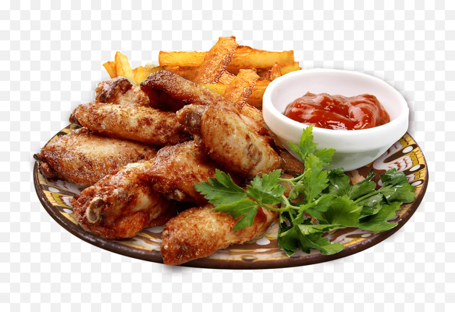 Food Restaurant Plate - Heroin Wings Png,Meal Png