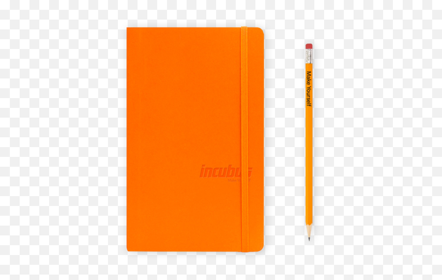 Orange Journal Notebook Incubus Store - Orange Notebook Png,Notebook Png