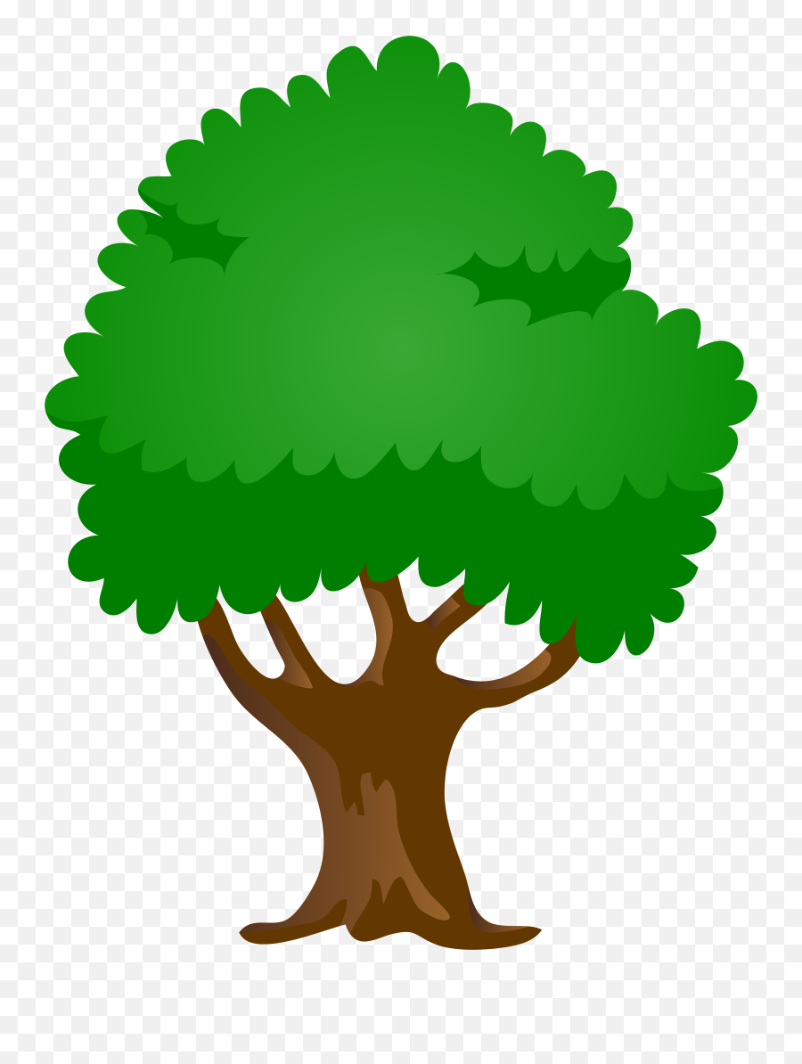 Oak Tree Cartoon Png Download - Cartoon Mulberry Tree Drawing,Oak Tree Png