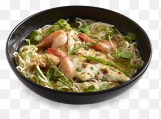 Seafood Ramen Noodle Soup Transparent - Ramen Thukpa Png,Ramen Transparent
