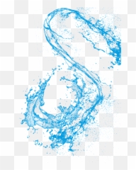 Water Agua Png Sticker Adesivos - Water Effect Png,Agua Png