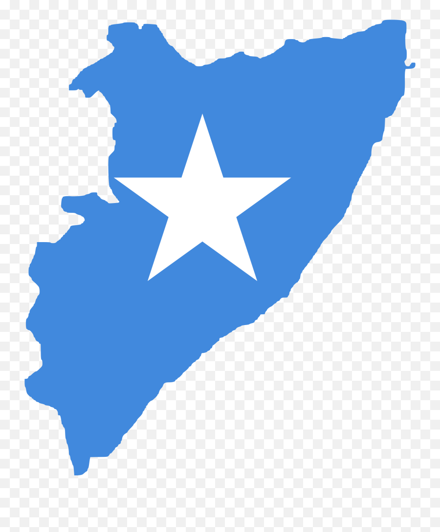 Somalia Cuts Of Diplomatic Ties With Iran Kasmaal - Somalia Map With Flag Png,Iran Flag Png