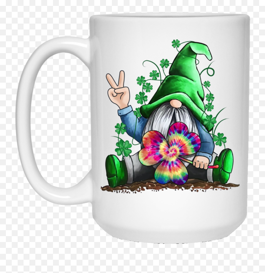 Lovely Happy St Patricku0027s Day Hippie Gnome Mug - Awesome St Patricks Day Gnome Clipart Png,Happy St Patrick's Day Png