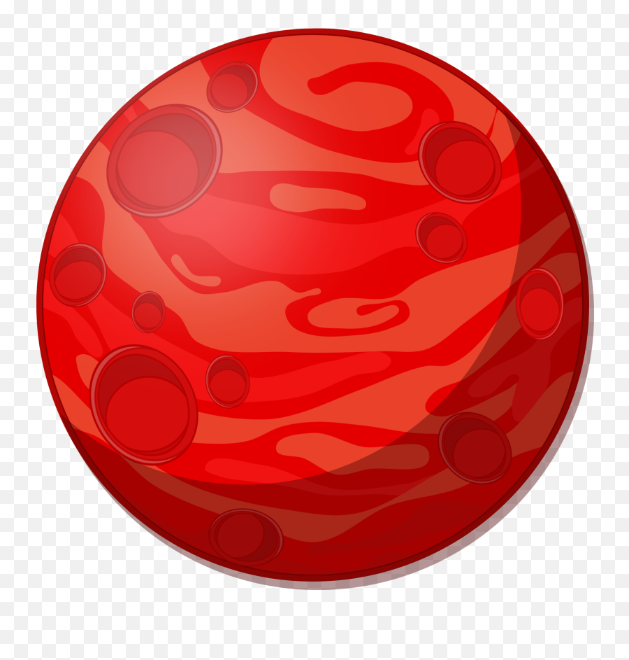 Mars Clipart Pluto Planet - Cartoon Mars Clipart Png,Pluto Planet Png