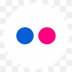 Flickr Logo Free Icon Of Social - Circle Flickr Icon Png,Flickr Icon
