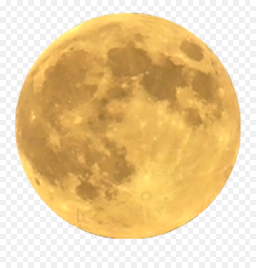 Full Moon Png Image With Transparent - Yellow Full Moon Png,Moon Transparent Background