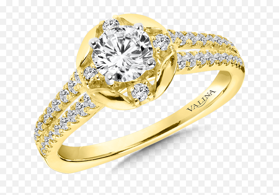 Valina Diamond Engagement Ring Mounting - Engagement Ring Png,Ring Transparent Background