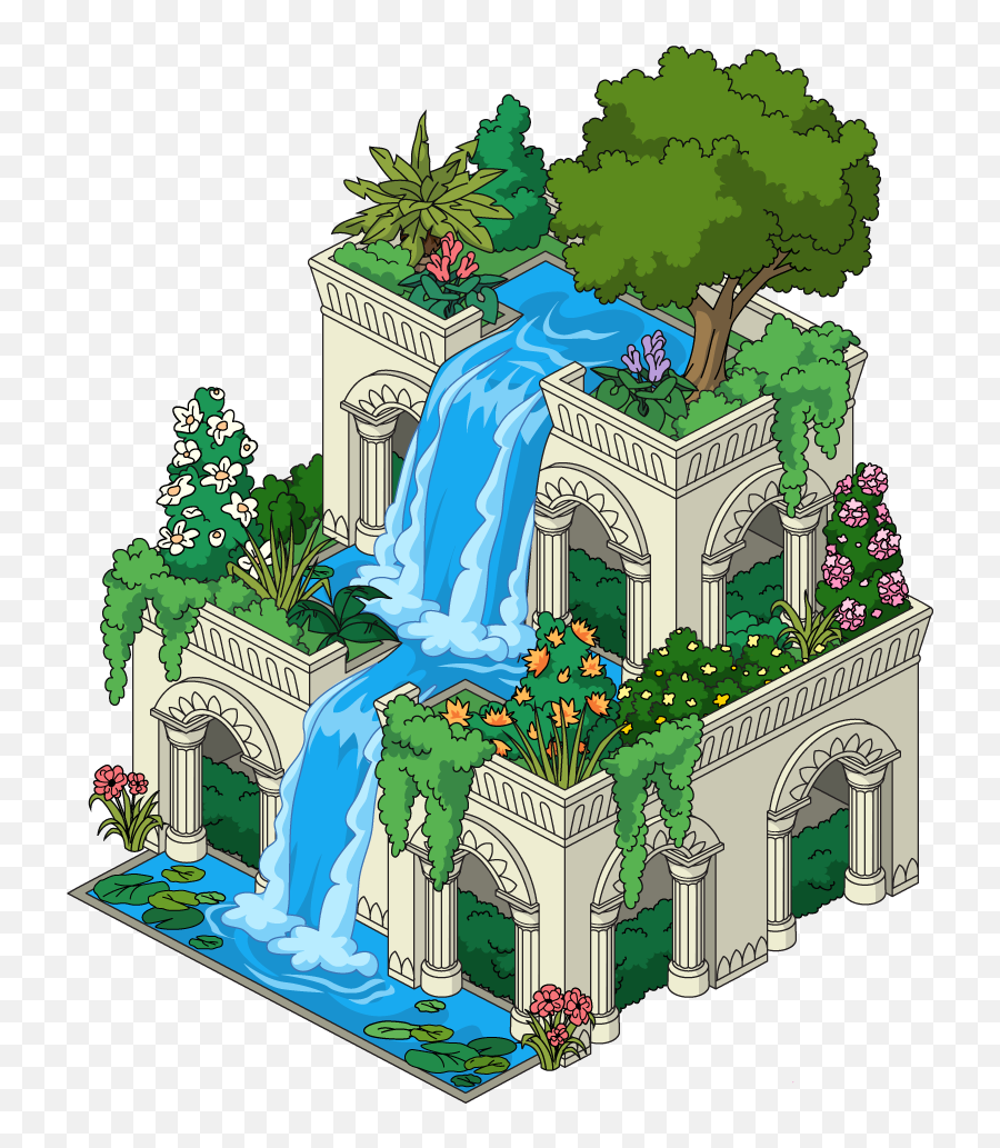 Premium Results And A New Poll About Kingdom Of The Full - Hanging Gardens Of Babylon Clear Background Png,The Simpson's Tappedout Running Icon Next To Job