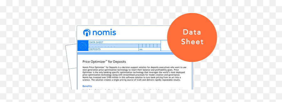 Nomis Price Optimizer - Vertical Png,Datasheet Icon