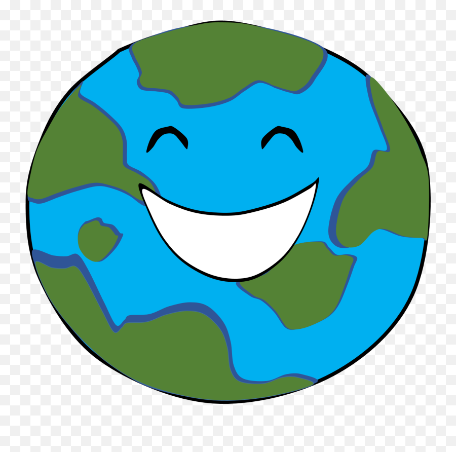 Happy Earth Clipart Png Image - Transparent Happy Earth Clipart,Earth Clipart Png