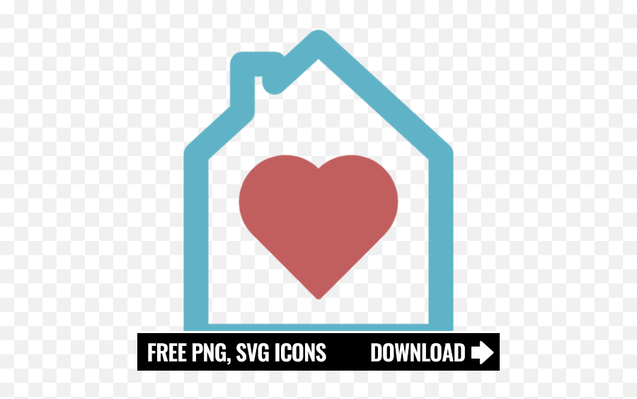 Free Home Heart Icon Symbol Download In Png Svg Format - Motorcycle Delivery Icon Png,Pink Heart Icon Png