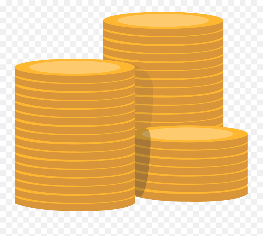 Golden Coin Stacks As An Illustration Free Image Download - Dinero Ahorro Png,Stacks Of Money Icon