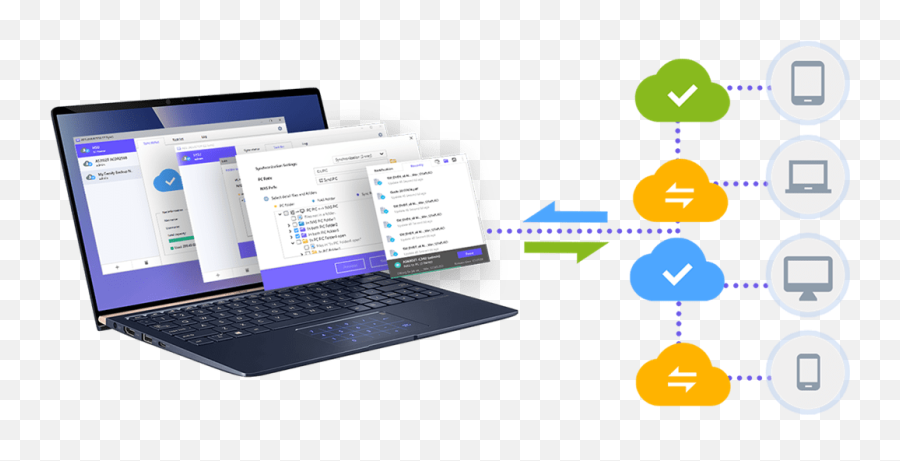 Ez Sync Asustor Nas - Office Equipment Png,Box Sync Icon