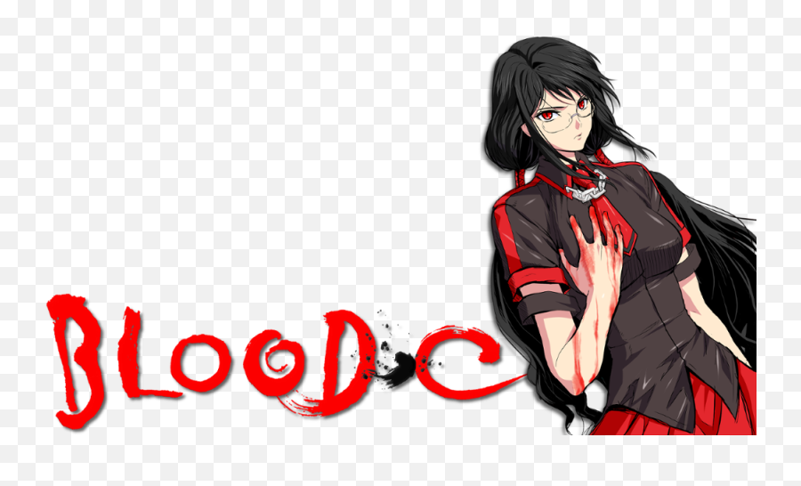 Blood - C Tv Fanart Fanarttv Anime Blood C Logo Png,Red Eye Anime Icon