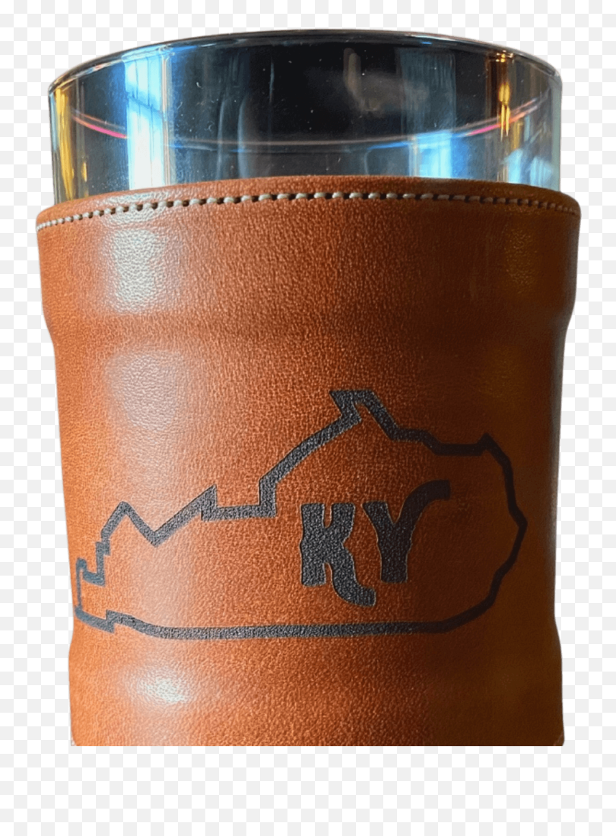 Leather - Wrapped Whiskey Glass U2013 Engrvd Pint Glass Png,Whiskey Glass Icon
