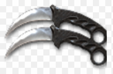 Dual Karambit - Bowie Knife Png,Karambit Png