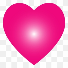 Pin By Elfontsvectors Awesome Graphics Color Free - Big Pink Heart png