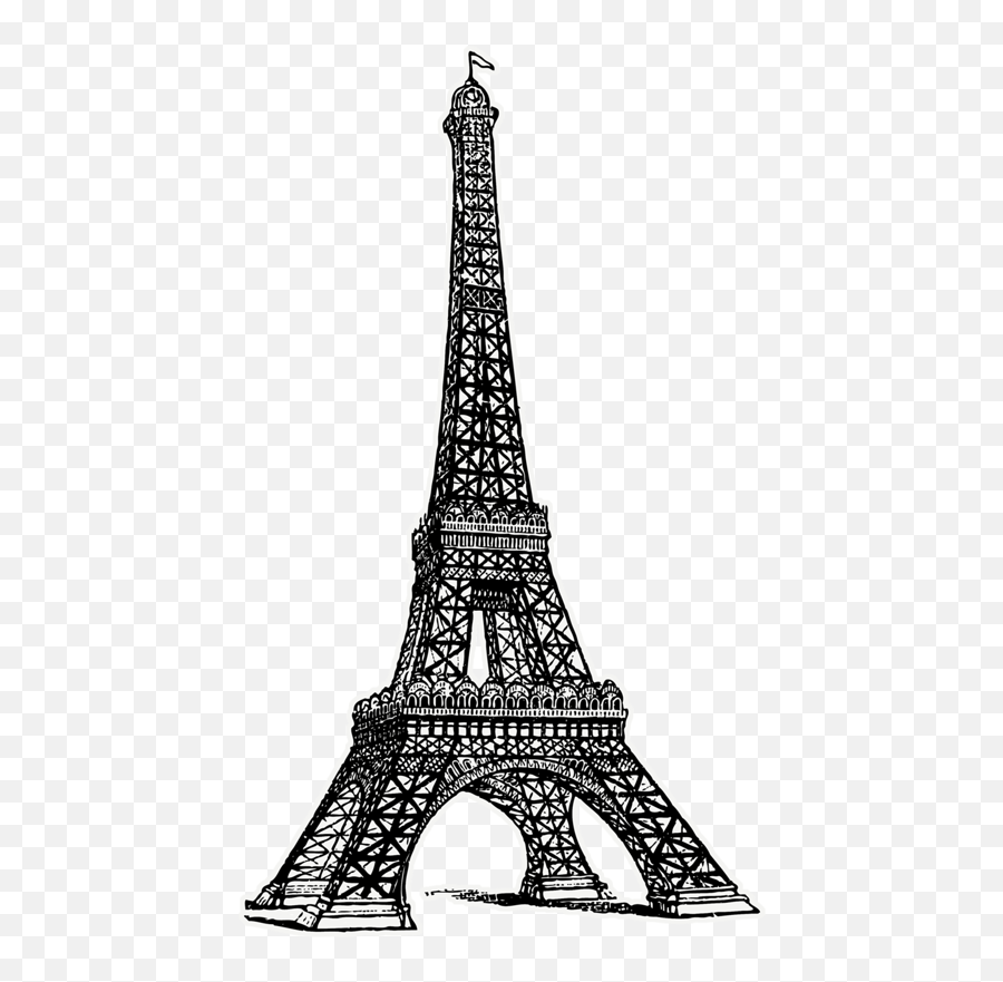 Eiffel Tower Pencil Drawing Free Download - Paris Tour Eiffel Drawing Png,Eifel Tower Png
