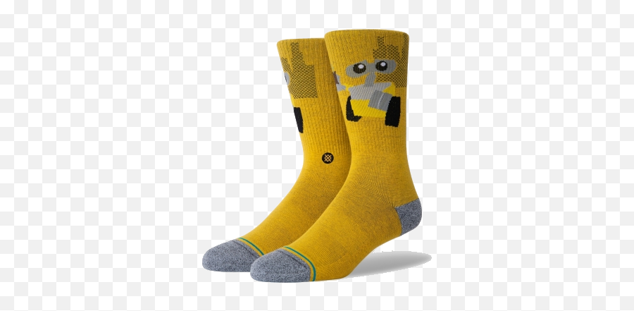 Stance Socks Unisex Pixar Wall E Crew Orange Png - e Transparent