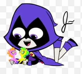 Raven Teen Titans Go Png - Teen Titans Go Raven Meme,Teen Titans Png
