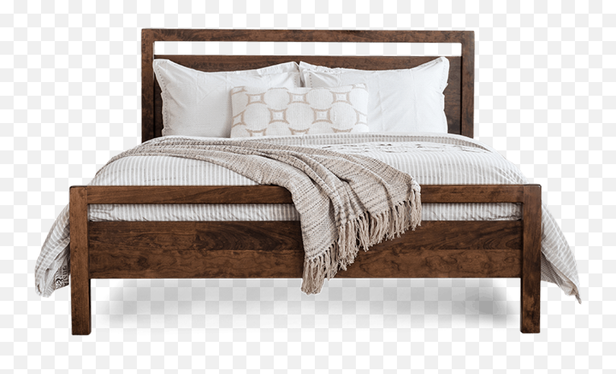 Handmade Mid Century Modern Wood Bed Frame Png Bedroom