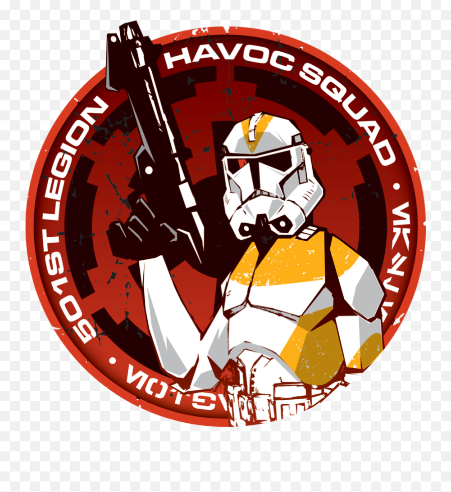 Download 501st Legion Clone Character Fictional Squad Logo - Havoc Squad Logo Png,Battlefront Logo