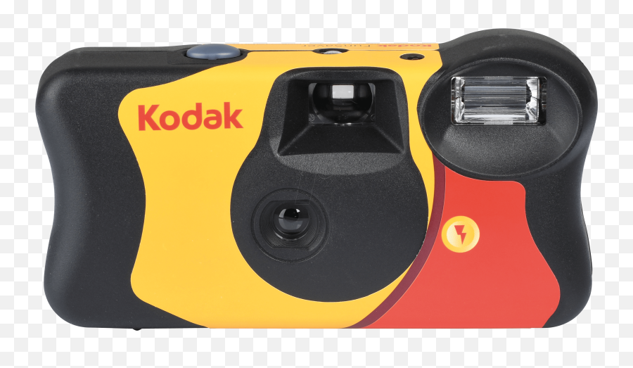 Kodak Single Use Camera For 39 Photos - Kodak Disposable Camera Png,Camera Transparent