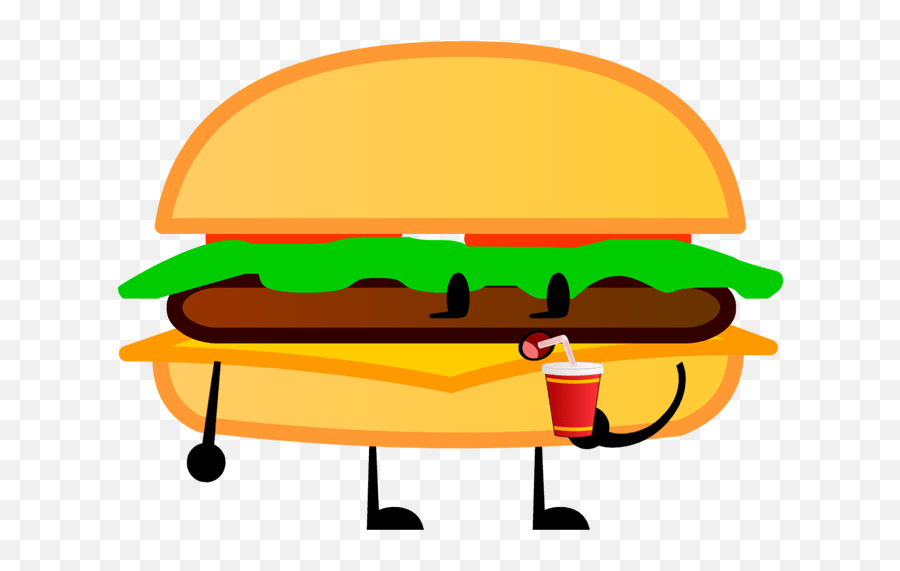 Library Of Burger With Crown Clipart Transparent Png - Object Show Body Assets,Cheeseburger Transparent