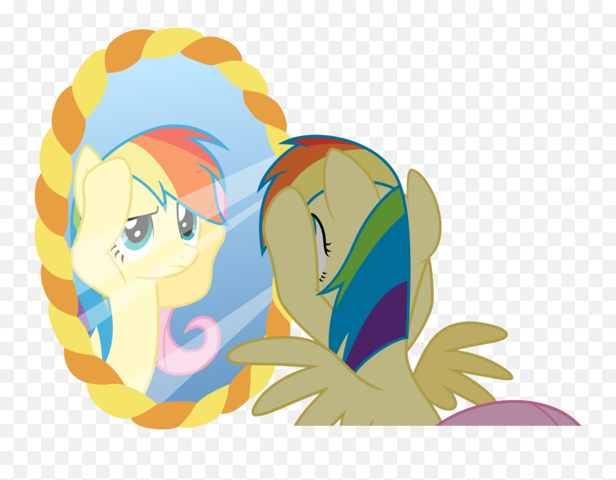 Reflection Clipart All About You - Illustration Png,Fluttershy Png