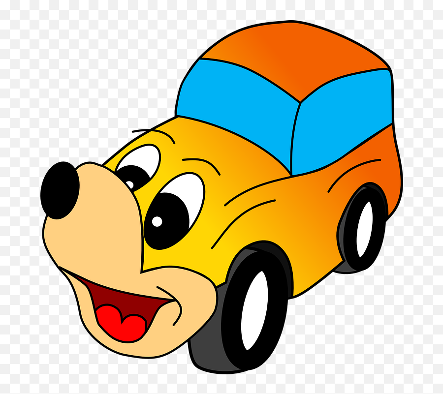 Car Cartoon Dog - Gambar Mobil Lucu Kartun Png,Car Cartoon Png