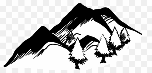 Cartoon Mountain Clip Art - Clipart Transparent Background png