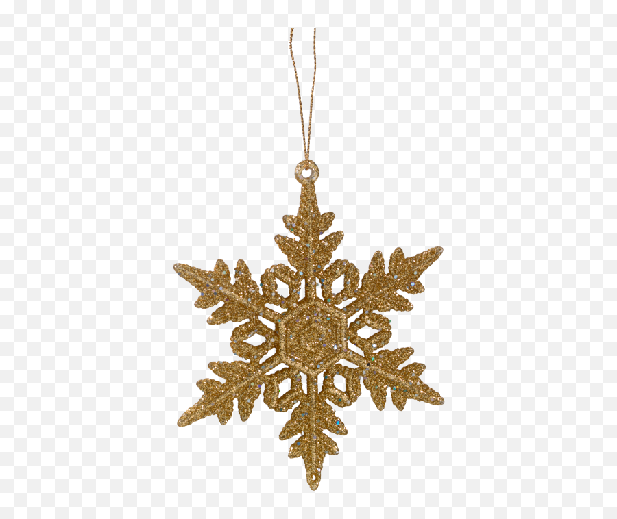 Snowflake With Gold Glitter - Christmas Flakes Clipart Png,Gold Sparkles Png
