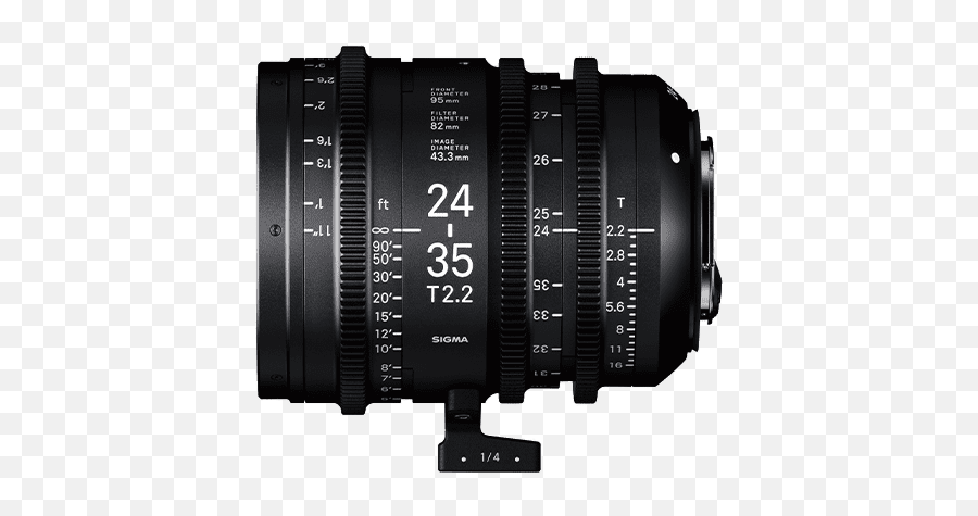 Cine Lenses - Sigma Cine Lens 18 35 Png,Camera Lens Png
