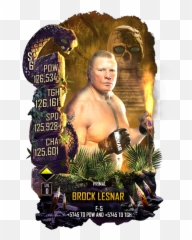 Wwesc S6 Brock Lesnar Primal - Wwe Supercard Primal Cards Png,Brock Lesnar Transparent