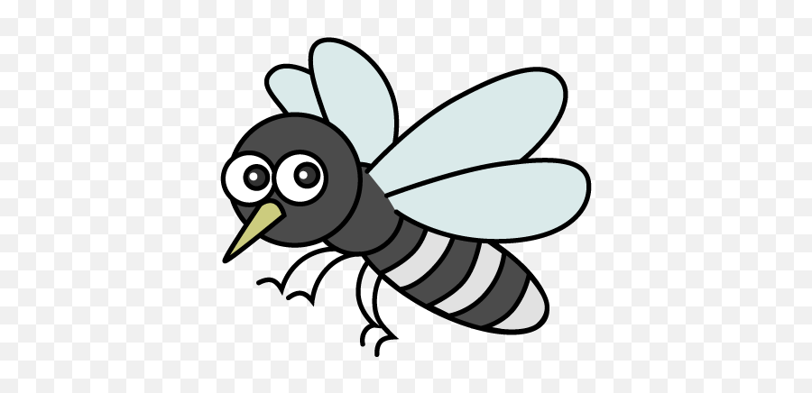 Cute Mosquito Clipart Png - Cartoon,Mosquito Transparent Background