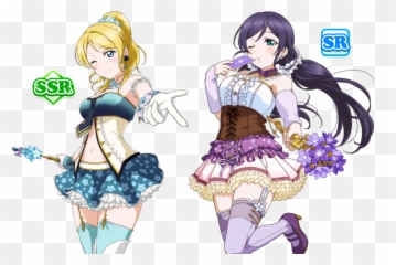 Download Eli Ayase Hd Png - Ssr Pure Card Transparent,Eli Ayase Transparent