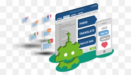 Automate Your Sms Workflows - Thinkautomation Web Page Png,Sms Png