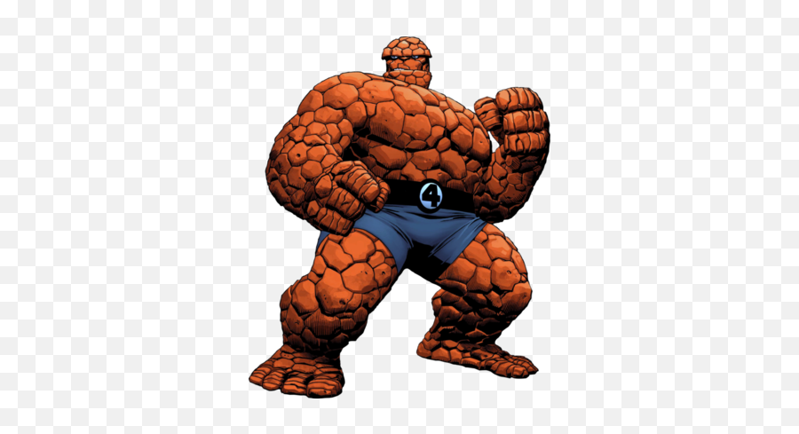 The Thing Comics - Thing Fantastic Four Png,The Thing Png