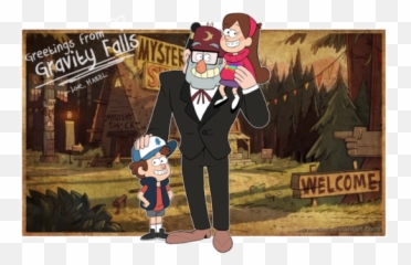 Welcom Mabel Pines Dipper Grunkle - Gravity Falls Bg Png,Grunkle Stan Png