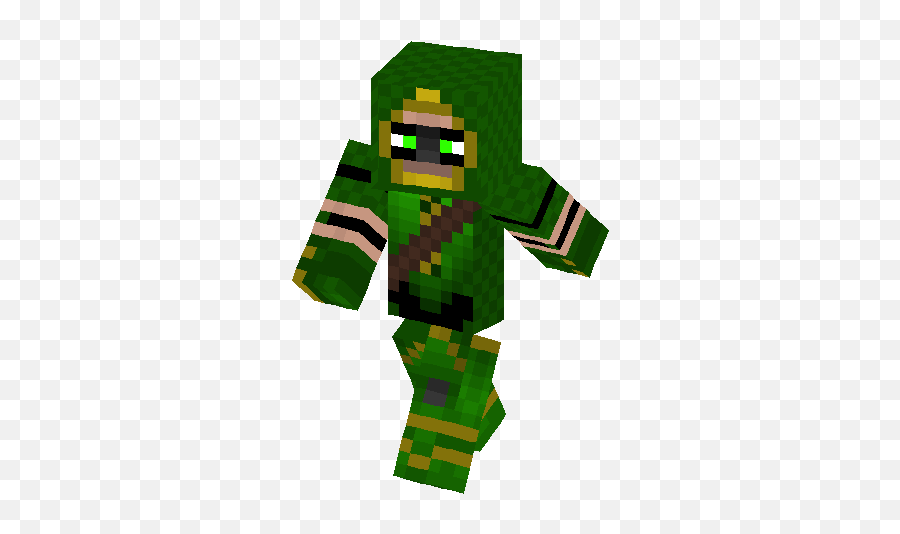 Green Arrow Skin - Glass Skin Minecraft Pc Png,Minecraft Arrow Png